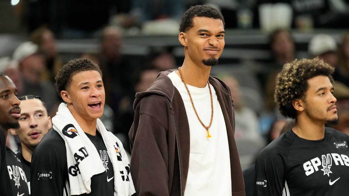 49图库-搞笑，文班亚马的马刺队友宣布，他的目标是成为世界第二防守球员