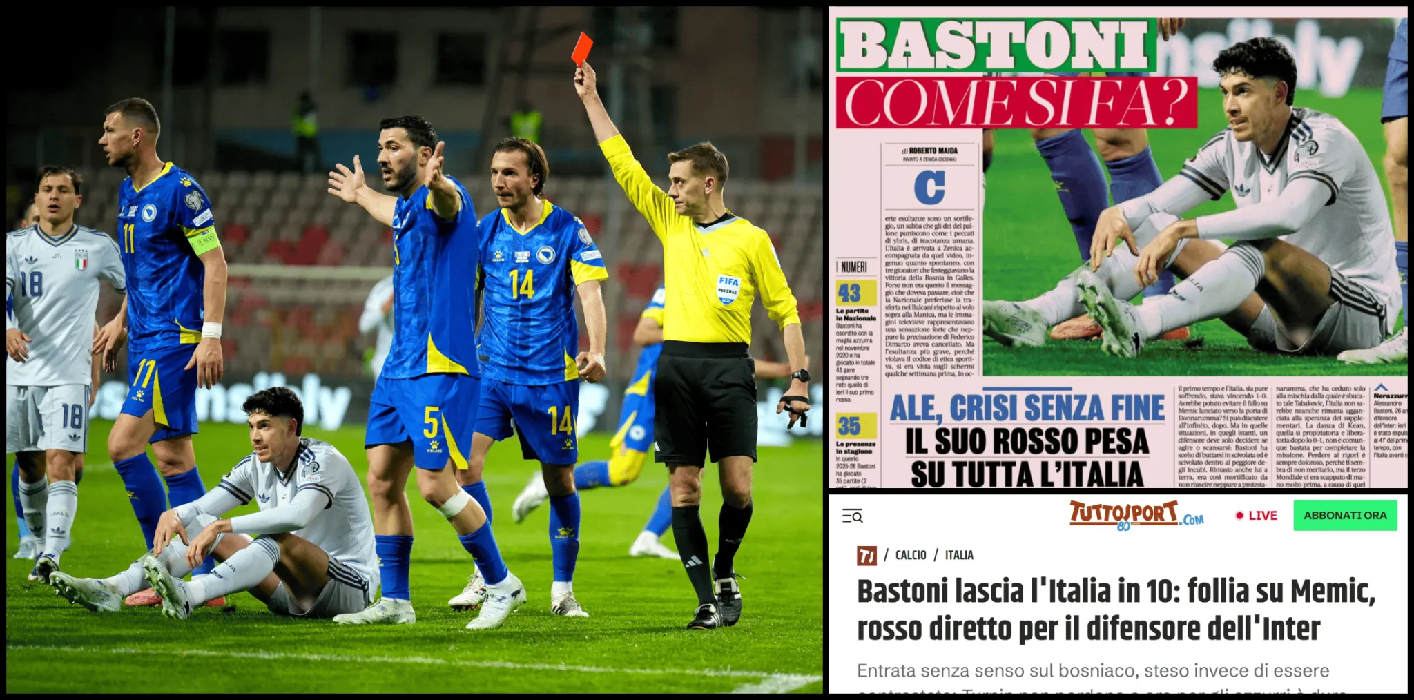 49图库app-世体：巴斯托尼染红遭猛批或推动其转会，巴萨仍有意出手