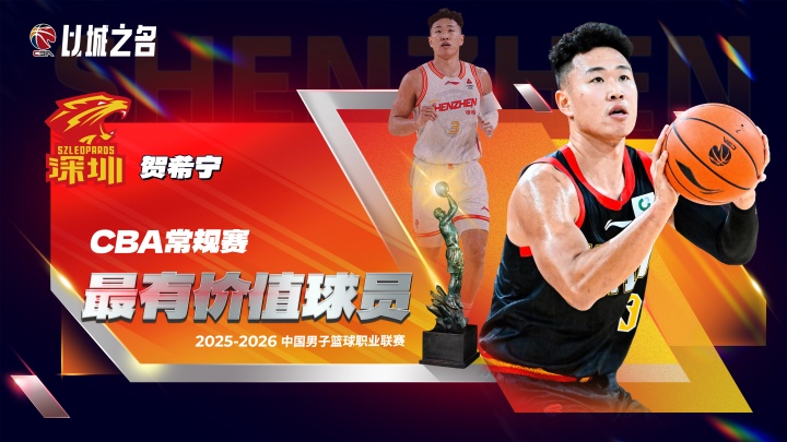 49图库-CBA常规赛MVP具体得票:贺希宁985分第1 胡金秋&李弘权分列二三
